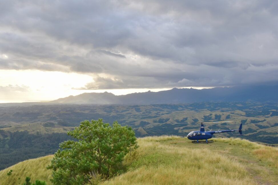 Where to Hire a Helicopter in Fiji
